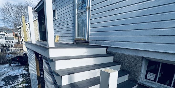 Composite deck & risers